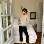 [SOLD OUT] LO61 엘오육일 Beau Capri Pants 여성 바지 S 블랙
