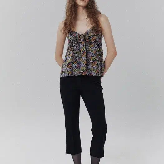 [SOLD OUT] LO61 엘오육일 Beau Capri Pants 여성 바지 S 블랙