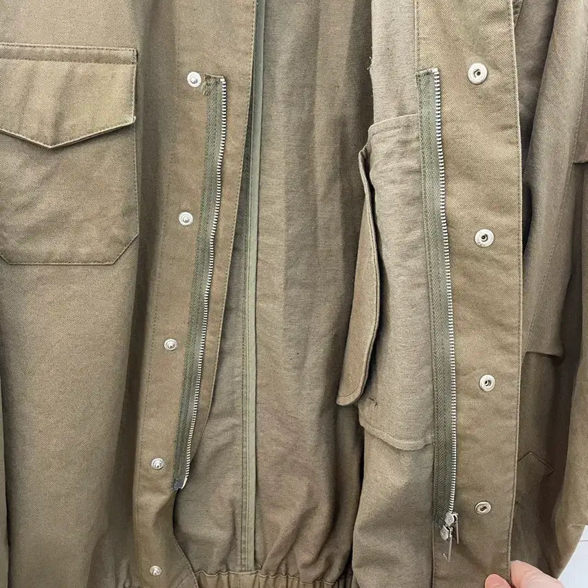 [BUNJANG] RAFSTORE Khaki Jumper 100 / 라프지스토어 카키색 점퍼 100