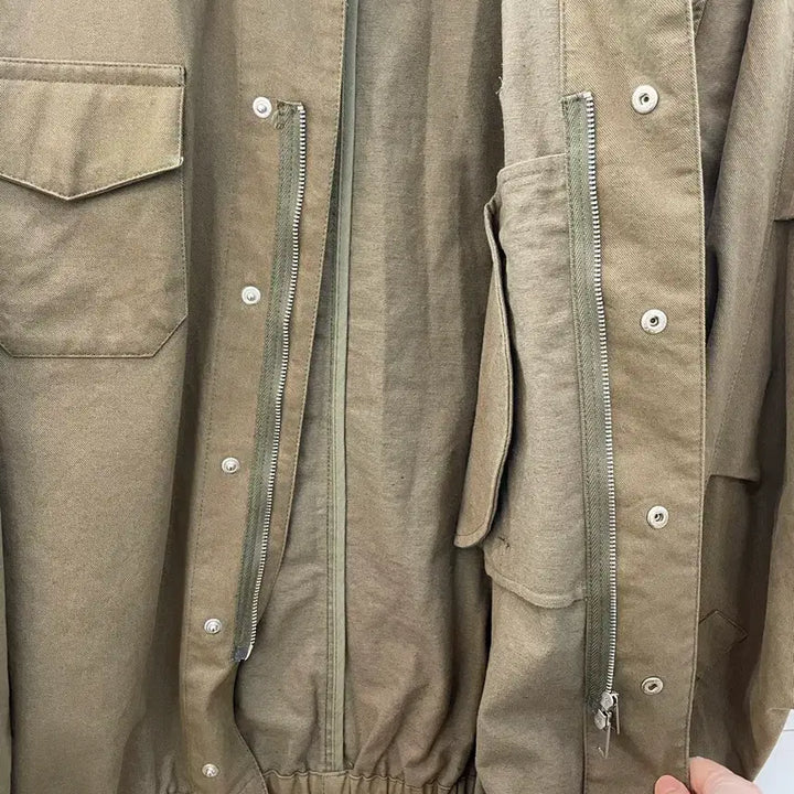 [BUNJANG] RAFSTORE Khaki Jumper 100 / 라프지스토어 카키색 점퍼 100