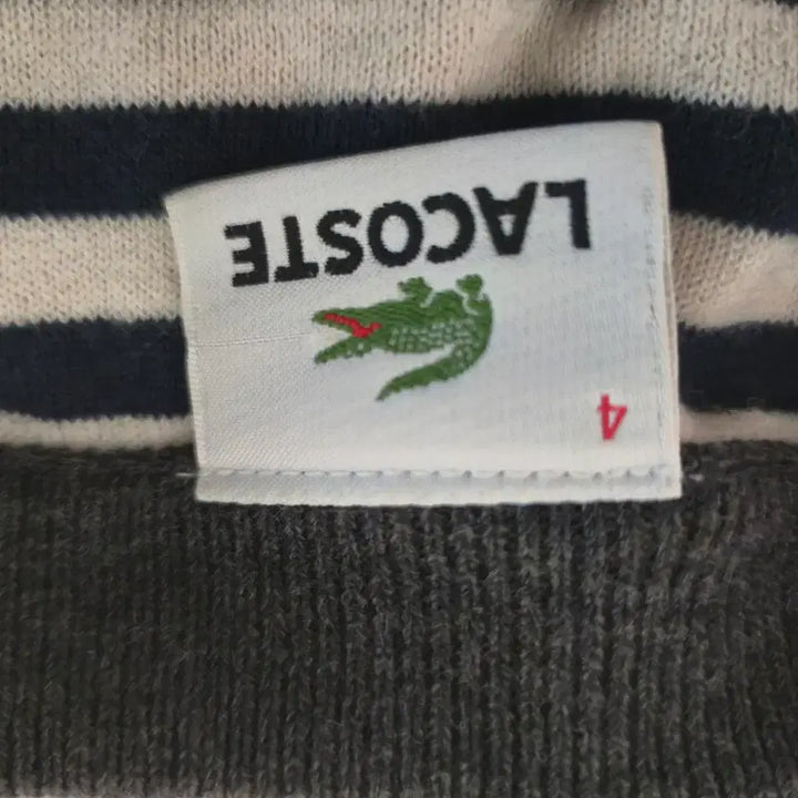 [BUNJANG] Lacoste Gray Cardigan M / 라코스테 그레이 가디건 M