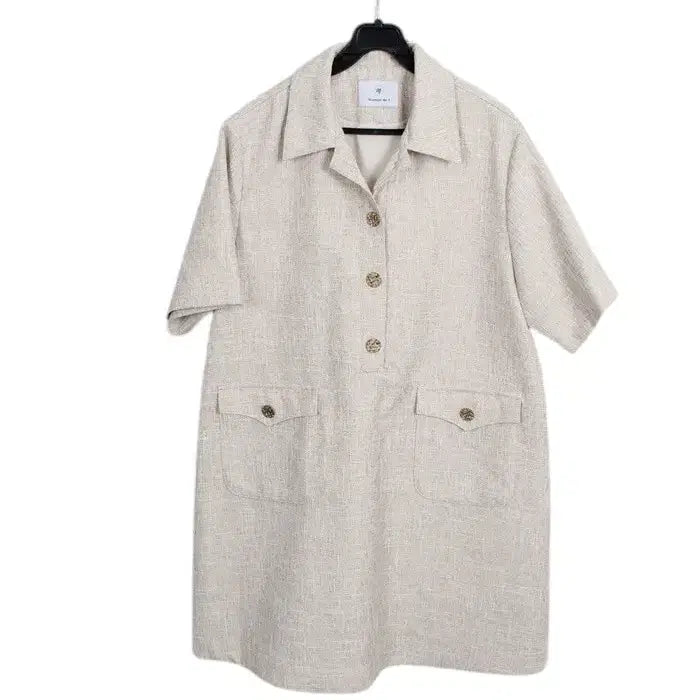 [BUNJANG] Maison de J Basic Shirt Dress BG / 여성F / 메종드제이 베이직 셔츠원피스BG 12-6