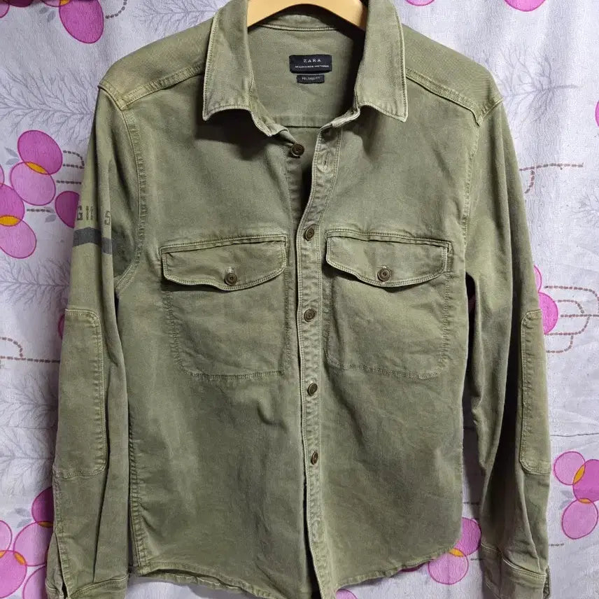 [BUNJANG] ZARA Khaki Field Shirt / ZARA 카키 야상 셔츠 100