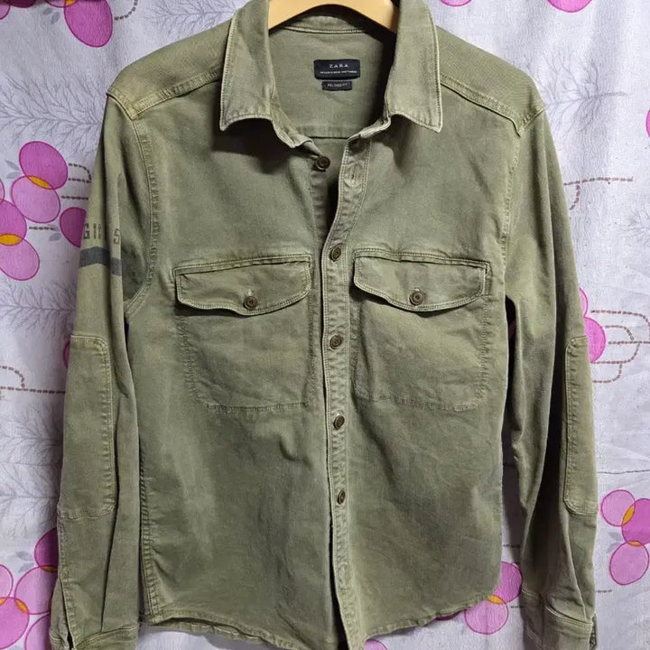 [BUNJANG] ZARA Khaki Field Shirt / ZARA 카키 야상 셔츠 100