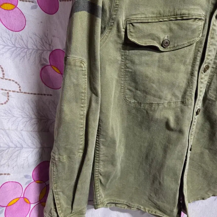 [BUNJANG] ZARA Khaki Field Shirt / ZARA 카키 야상 셔츠 100