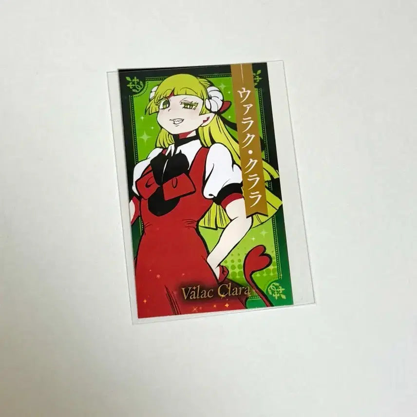 [BUNJANG] Iruma-kun Clara Double-sided Photocard / 악입문 악마에 입문했습니다 이루마군 클라라 양면 포카 음악제