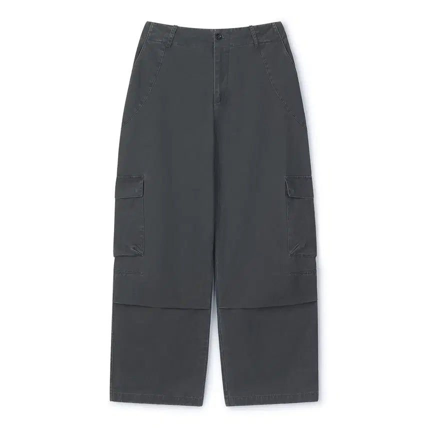 [BUNJANG] Nohant 26SS Washed Cargo Pants Charcoal Size 1 / 노운 26ss 워시드 카고팬츠 차콜 1사이즈