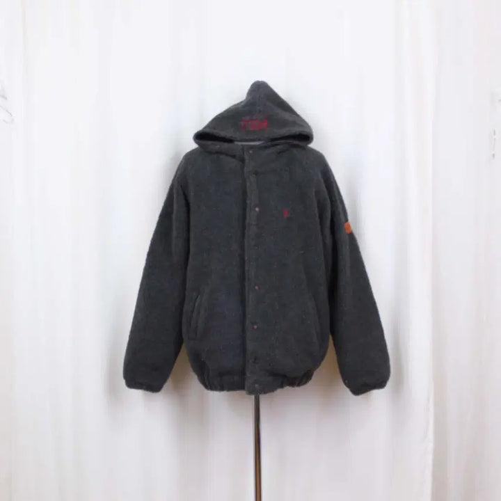 [BUNJANG] Polo Ralph Lauren Sherpa Hooded Jacket / 폴로 랄프로렌 남성 뽀글이 캐쥬얼 쉐르파 후드 점퍼 상상샵