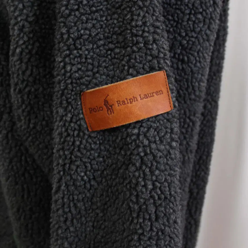 [BUNJANG] Polo Ralph Lauren Sherpa Hooded Jacket / 폴로 랄프로렌 남성 뽀글이 캐쥬얼 쉐르파 후드 점퍼 상상샵