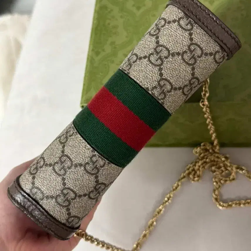[BUNJANG] Gucci Ophidia GG Chain Mini Shoulder Bag / 구찌 오피디아 GG 체인 미니 숄더백
