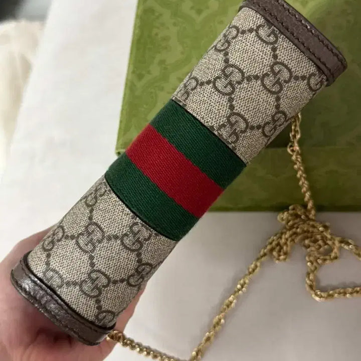 [BUNJANG] Gucci Ophidia GG Chain Mini Shoulder Bag / 구찌 오피디아 GG 체인 미니 숄더백