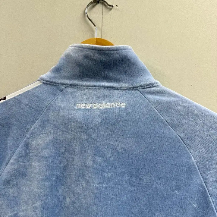 [BUNJANG] New Balance Velour Velvet Jersey Track Top / 공용 M / 뉴발란스 벨로아 벨벳 져지 집업 트랙탑