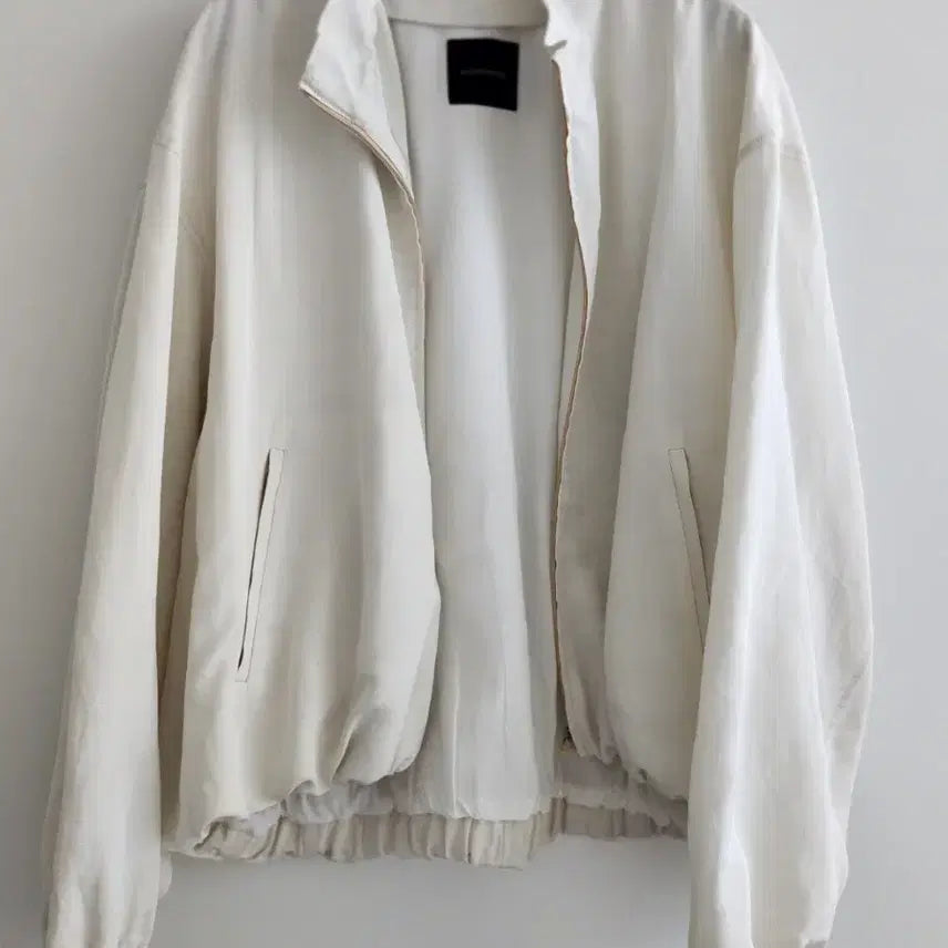 [SOLD OUT] 더캐시미어 린넨 모크넥 블루종
