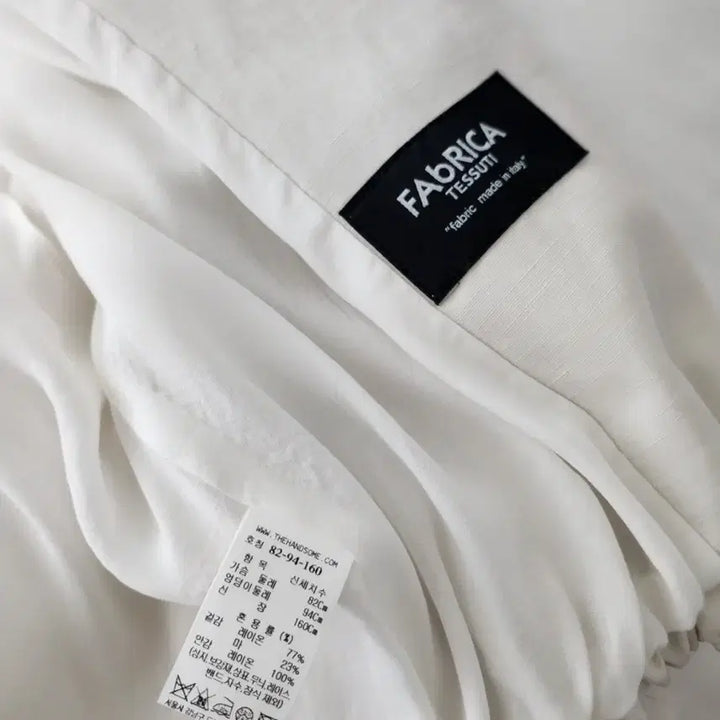 [SOLD OUT] 더캐시미어 린넨 모크넥 블루종