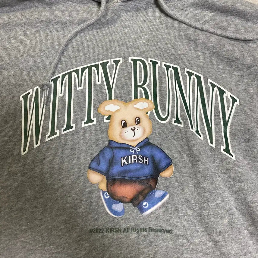 [BUNJANG] Kirsh Gray Hoodie Size 2 / 키르시 회색 후드티 2