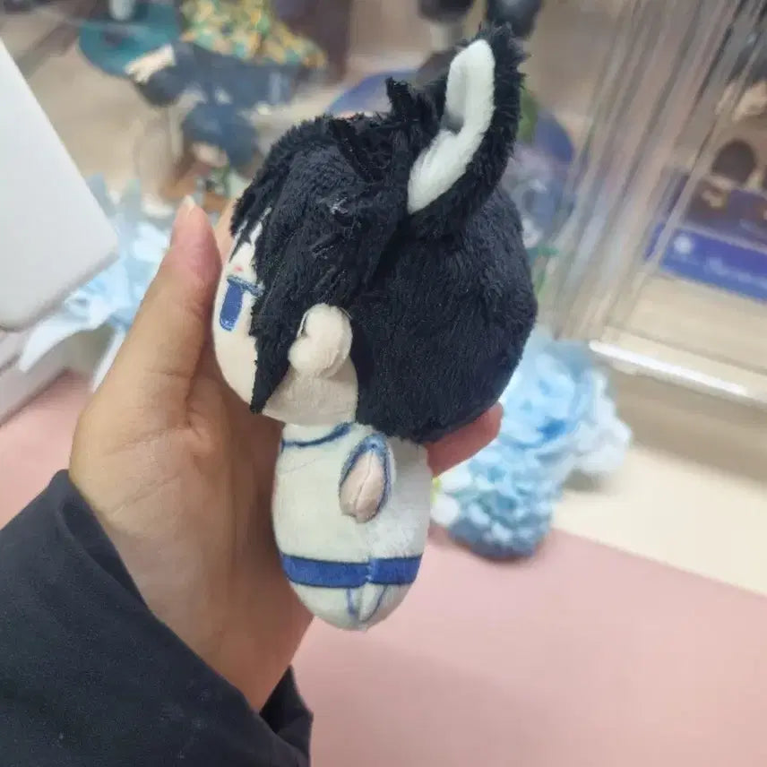 [BUNJANG] Demon Slayer Giyu Tomioka 10cm Plush Doll / [정가 4.0]귀멸의 칼날 토미오카 기유 솜인형 10cm 비공굿 인형