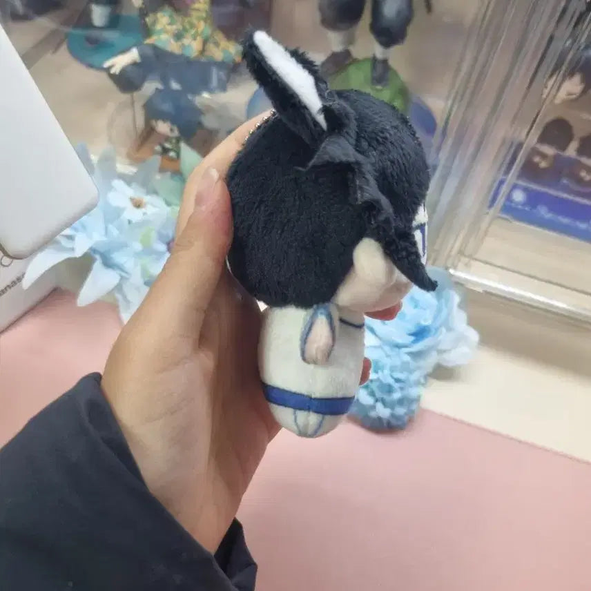 [BUNJANG] Demon Slayer Giyu Tomioka 10cm Plush Doll / [정가 4.0]귀멸의 칼날 토미오카 기유 솜인형 10cm 비공굿 인형