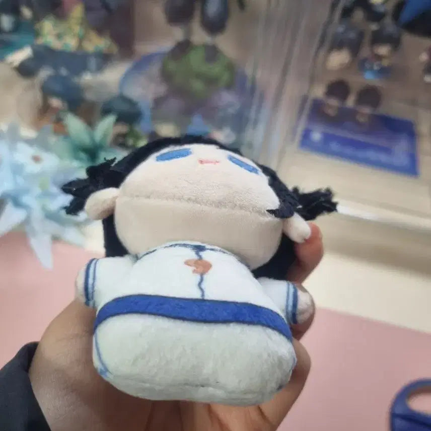 [BUNJANG] Demon Slayer Giyu Tomioka 10cm Plush Doll / [정가 4.0]귀멸의 칼날 토미오카 기유 솜인형 10cm 비공굿 인형