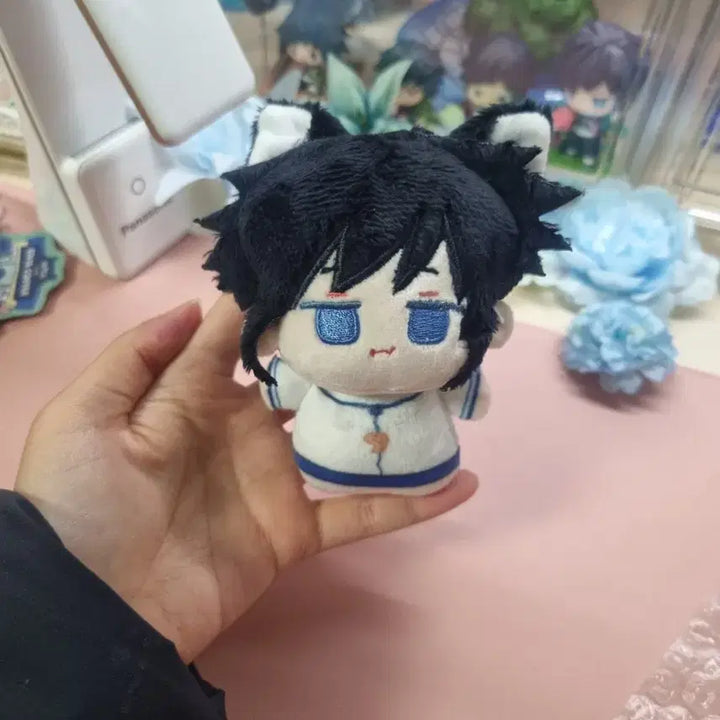 [BUNJANG] Demon Slayer Giyu Tomioka 10cm Plush Doll / [정가 4.0]귀멸의 칼날 토미오카 기유 솜인형 10cm 비공굿 인형