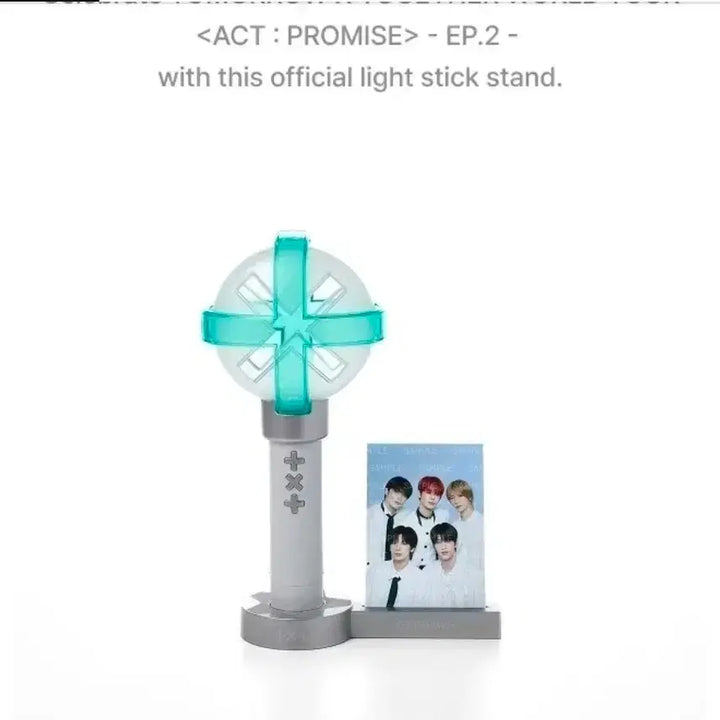 [BUNJANG] TXT Official Light Stick Stand + Photocard / 새상품) 투바투 응원봉 스탠드 +포토카드 판매합니다