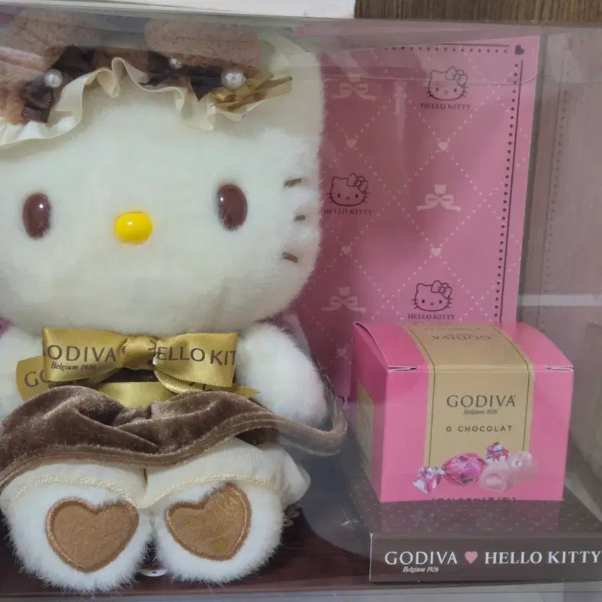[BUNJANG] Godiva x Hello Kitty 2025 Plush / 2025 고디바 키티 누이