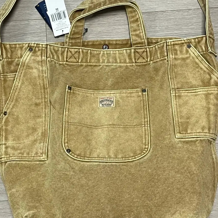 [BUNJANG] Polo Ralph Lauren Country Canvas Wash Tote Bag / (국내미발매,새상품) 폴로 랄프로렌 컨츄리 캔버스 워시 토트백