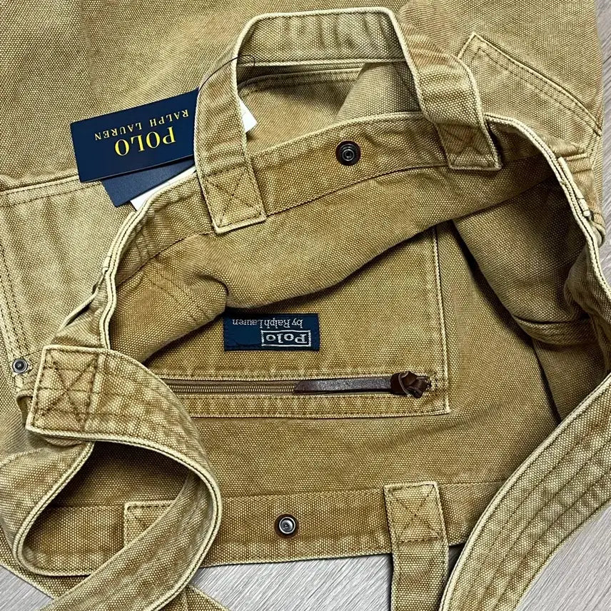 [BUNJANG] Polo Ralph Lauren Country Canvas Wash Tote Bag / (국내미발매,새상품) 폴로 랄프로렌 컨츄리 캔버스 워시 토트백