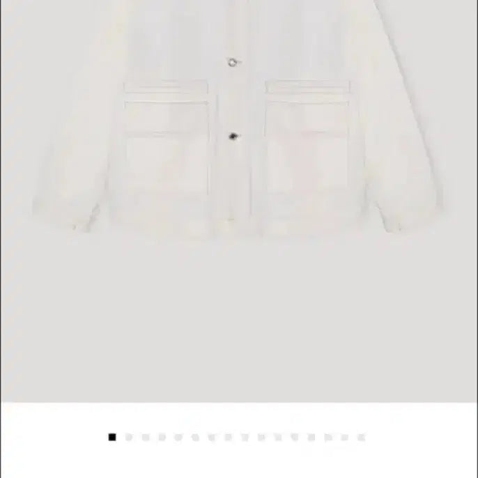 [SOLD OUT] 오버사이즈 화이트 데님자켓 에토스