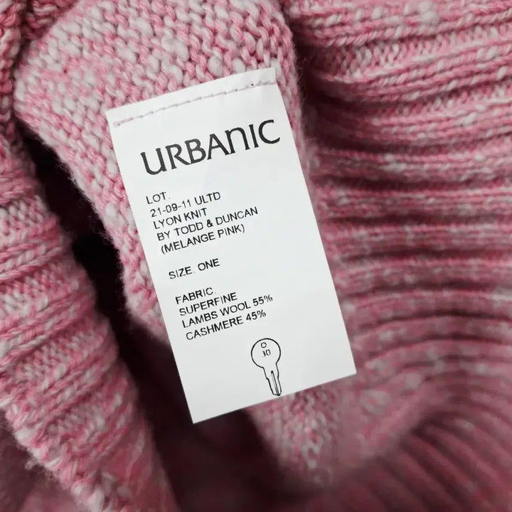 [BUNJANG] Urbanic30 Lyon Knit Melange Pink Women&
