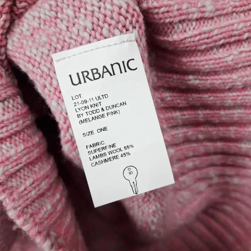 [BUNJANG] Urbanic30 Lyon Knit Melange Pink Women&