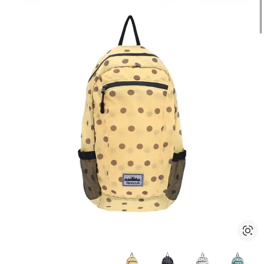 [SOLD OUT] 하이산 도트 백팩 옐로우 양도