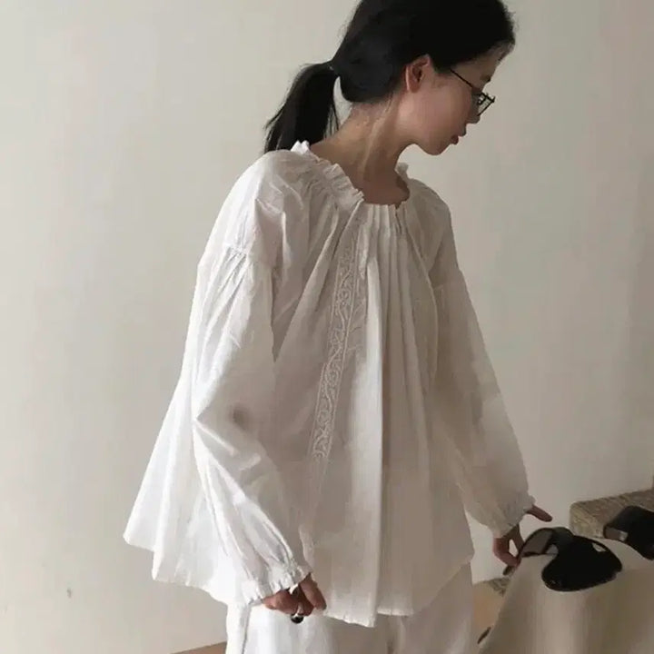 [SOLD OUT] (1회착용) 메이비베이비 Lissana blouse 블라우스