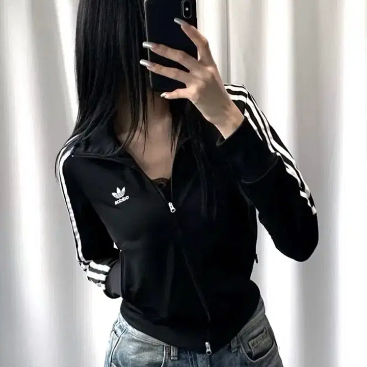 [BUNJANG] Adidas Two-Way Zip-Up New / 아디다스 투웨이 집업 새상품