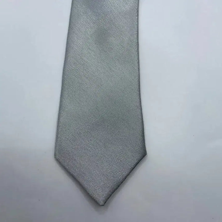 [BUNJANG] Solid Homme Silk Tie Silver / 솔리드옴므 실크 넥타이 실버
