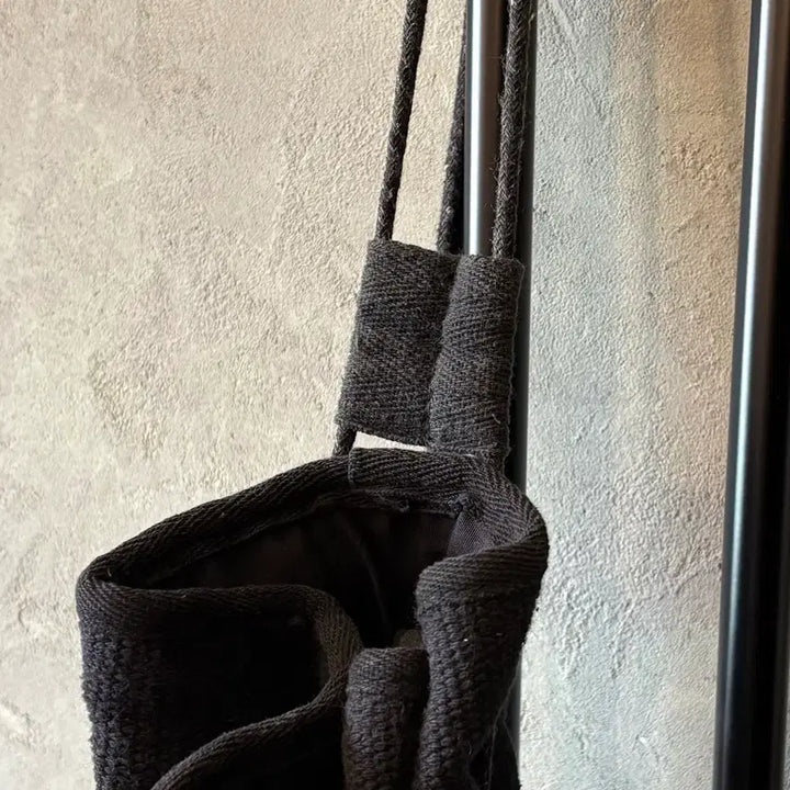 [BUNJANG] Black Navajo Chimayo Cotton Woven Duffel Bag / 블랙 나바호 치마요 코튼 우븐 더플 백