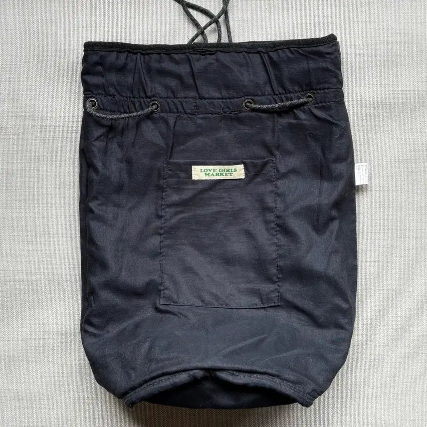 [BUNJANG] Black Navajo Chimayo Cotton Woven Duffel Bag / 블랙 나바호 치마요 코튼 우븐 더플 백