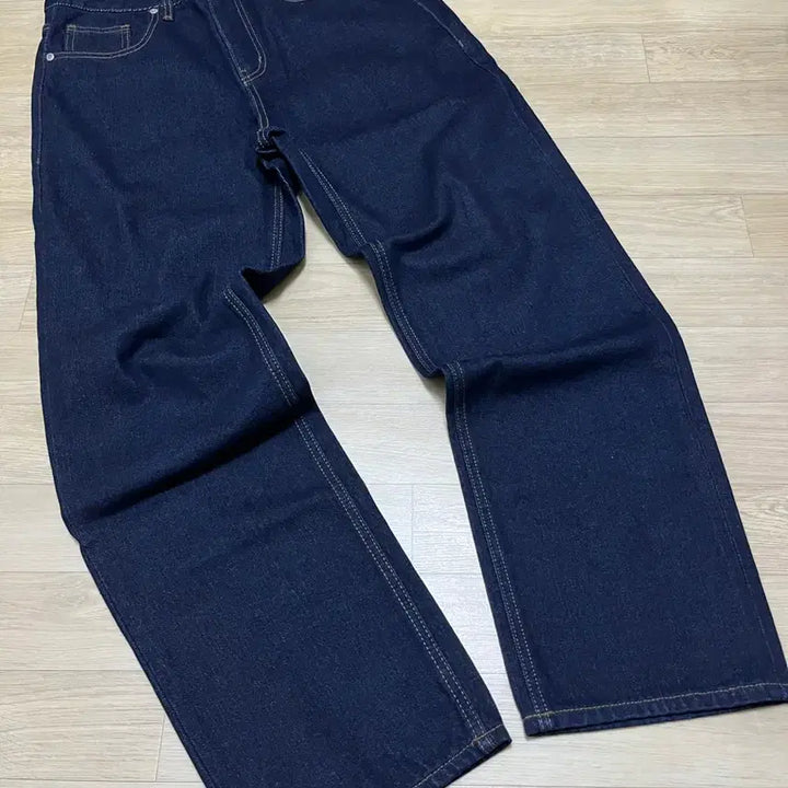 [BUNJANG] Musinsa Standard Denim Pants (Dark Indigo) - Men&