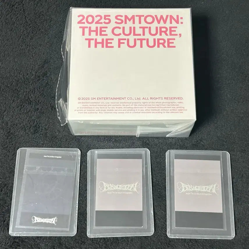 [BUNJANG] aespa Karina SM Town MP3 Polaroid Photocard Bundle Set / 에스파 카리나 SM타운 MP3 폴라로이드 아마겟돈 포카 일괄