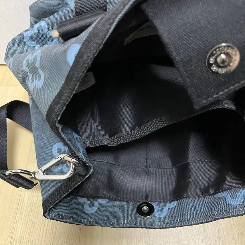 [BUNJANG] Marie Claire Floral Pattern Tote Bag / 마리끌레르 플라워 패턴 가방