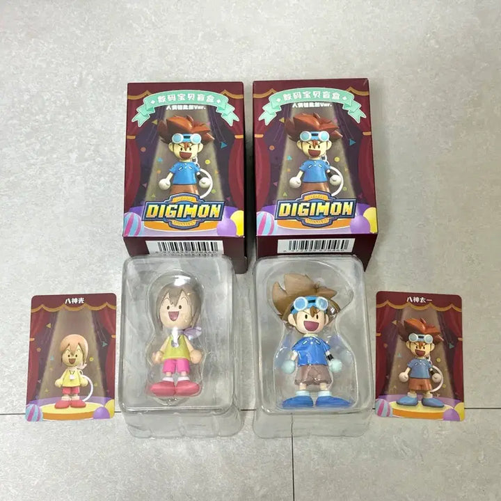 [SOLD OUT] (태일+나리) 디지몬 어드벤처 목각인형 키링 열쇠고리 피규어 어드벤쳐