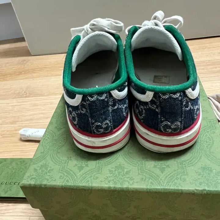 [BUNJANG] Gucci 225 Denim Sneakers / 백화점정품 구찌 225 데님 스니커즈