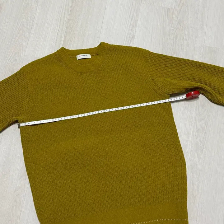[BUNJANG] Customellow Mustard Knit / 커스텀멜로우(customellow) 머스타드 니트