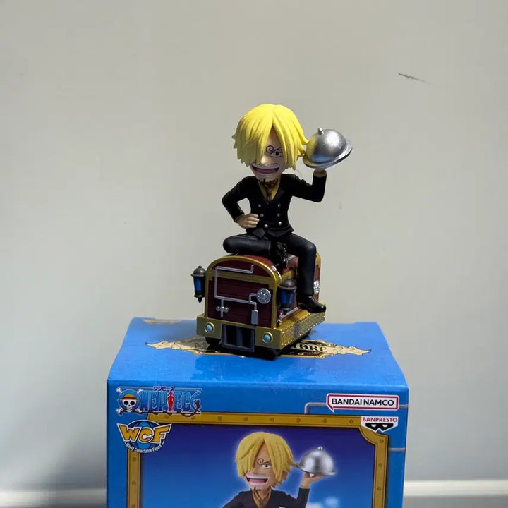 [BUNJANG] One Piece World Collectable Sanji Figure / 원피스 월콜 무기와라 기차 상디 피규어