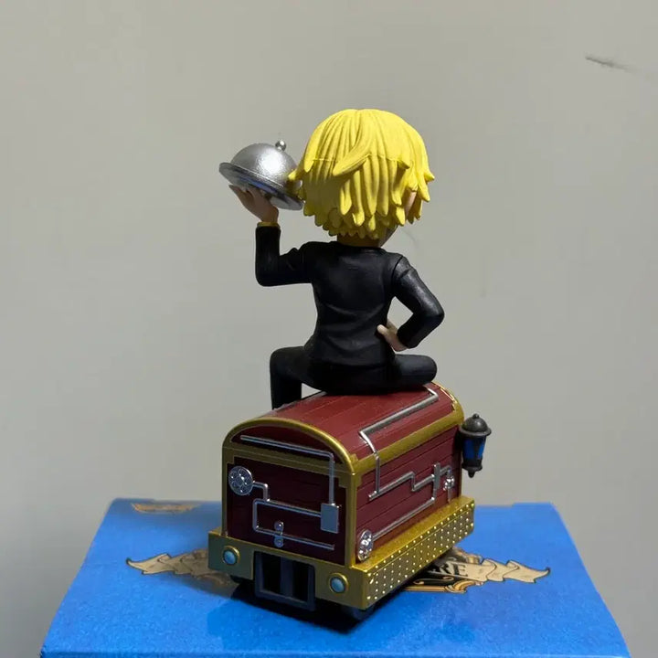 [BUNJANG] One Piece World Collectable Sanji Figure / 원피스 월콜 무기와라 기차 상디 피규어