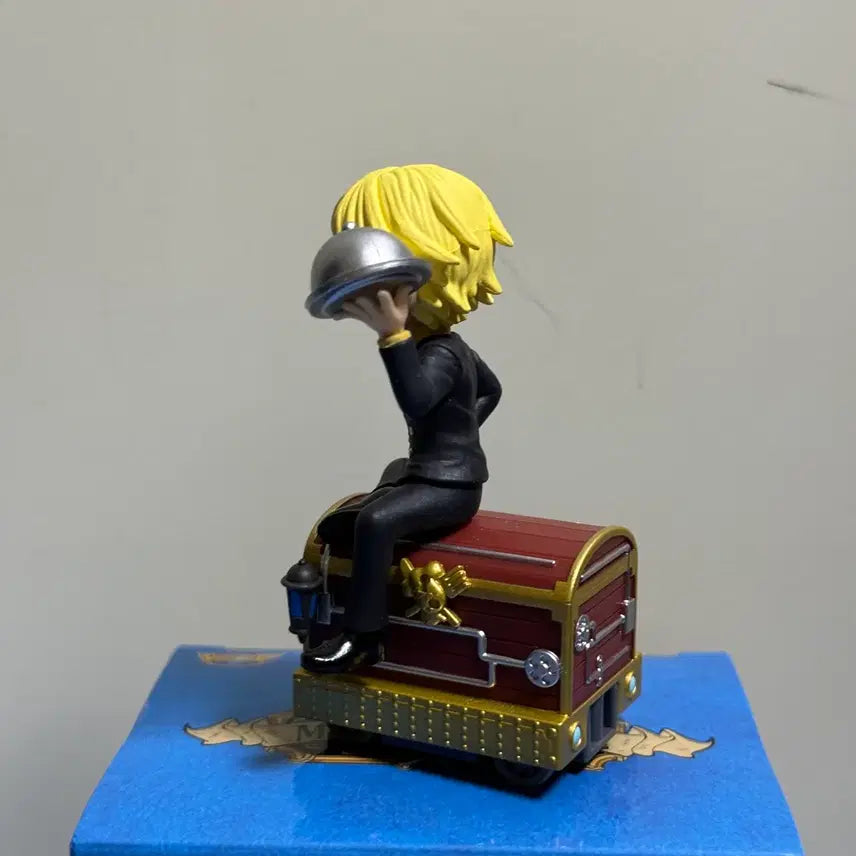 [BUNJANG] One Piece World Collectable Sanji Figure / 원피스 월콜 무기와라 기차 상디 피규어