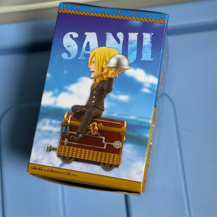 [BUNJANG] One Piece World Collectable Sanji Figure / 원피스 월콜 무기와라 기차 상디 피규어