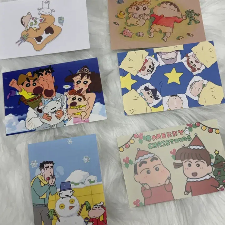 [BUNJANG] Crayon Shin-chan Postcard Set / 짱구 엽서 판매