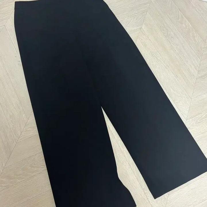 [BUNJANG] On&amp;On Black Wide Slacks Size 10 / 온앤온 블랙 와이드 슬랙스 10(219,000원)