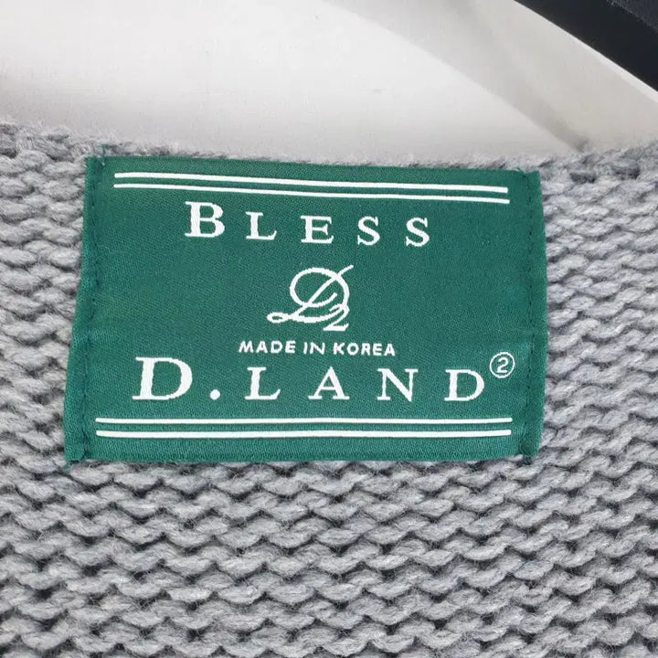 [BUNJANG] DLAND Gray Knit Long Cardigan / DLAND 여성2SIZE 그레이 니트 롱가디건 M5764