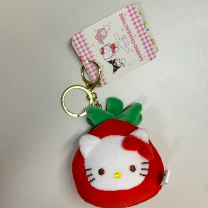 [BUNJANG] Hello Kitty Tomato Charm / 헬로키티 토마토 키링 새상품